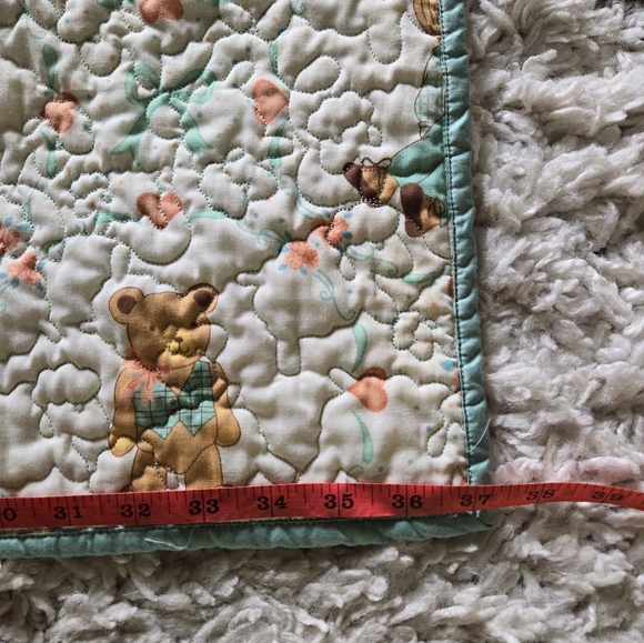 Vintage Baby Blanket Quilt - Picture 5 of 10